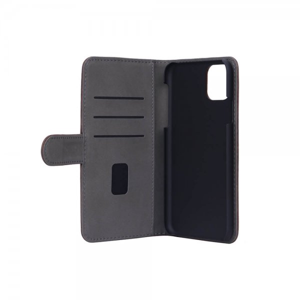 iPhone 11 Pro Max Fodral Mobile Wallet Nubuck Brun