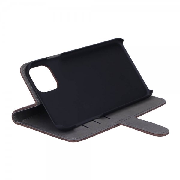 iPhone 11 Pro Max Fodral Mobile Wallet Nubuck Brun