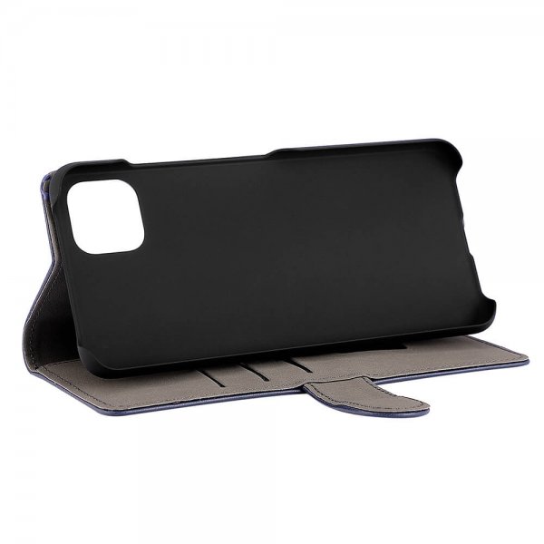 Samsung Galaxy A22 5G Fodral med Kortfack Blå