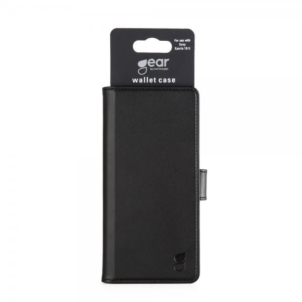 Sony Xperia 10 II Fodral 3 Kortfack Svart