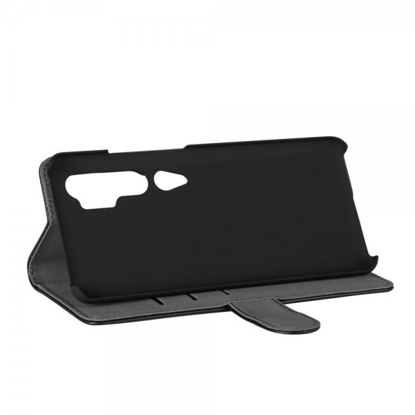 Xiaomi Mi Note 10/Mi Note 10 Pro Fodral 3 Kortfack Svart