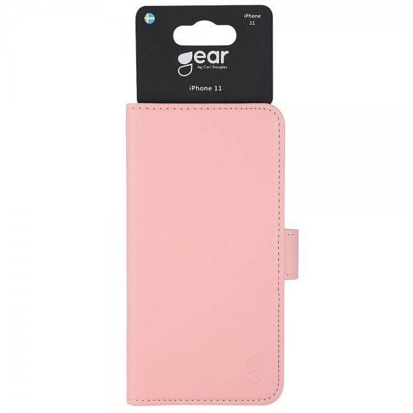 iPhone 11 Fodral 3 Kortfack Rosa