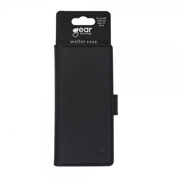 Samsung Galaxy Note 10 Fodral 3 Kortfack Svart