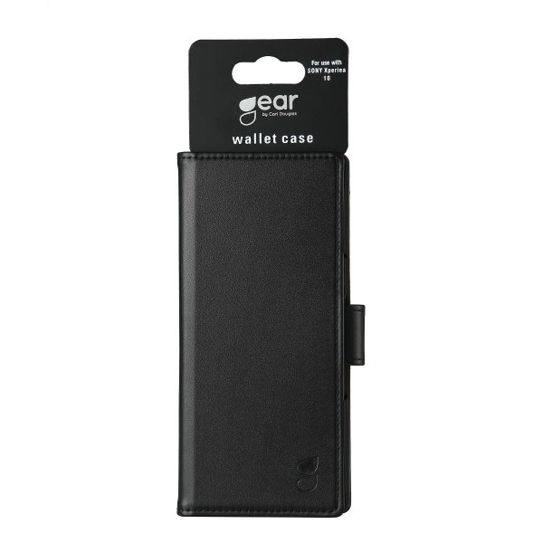 Sony Xperia 10 Fodral 3 Kortfack Svart