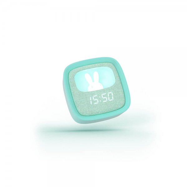 Väckarklocka med Nattlampa Billy Clock Mintgrön