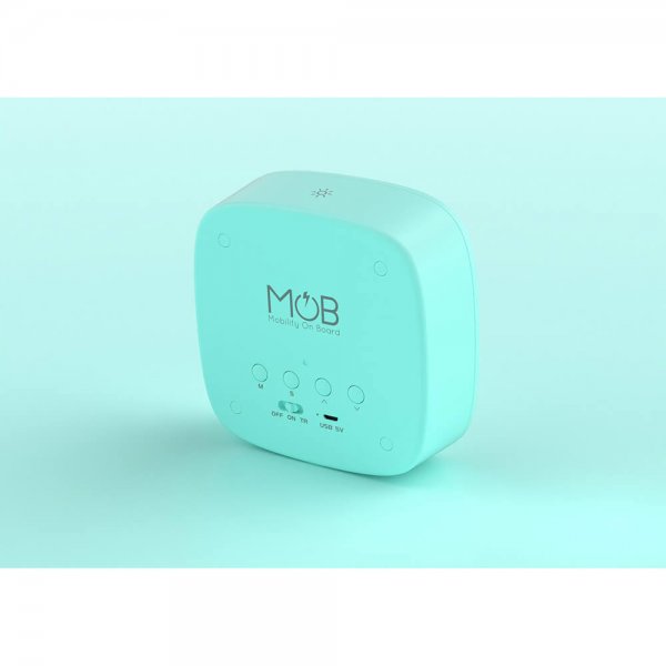 Väckarklocka med Nattlampa Billy Clock Mintgrön