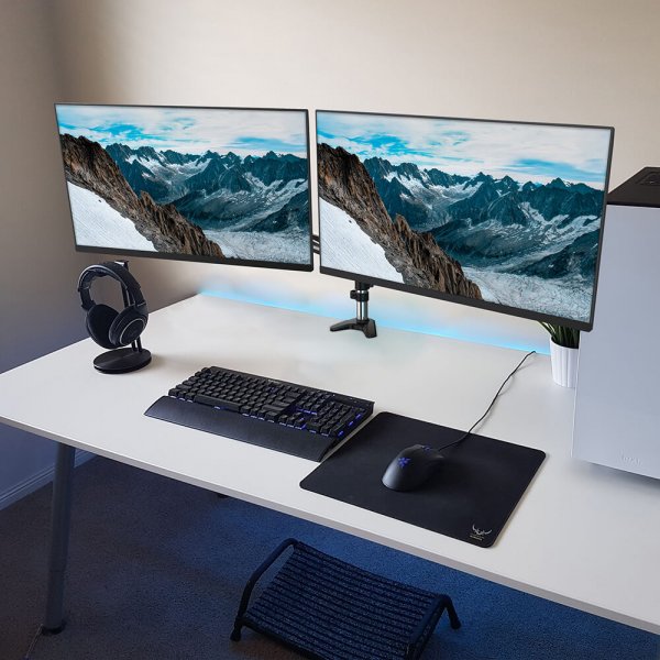 Monitor Arm Duo Aluminium