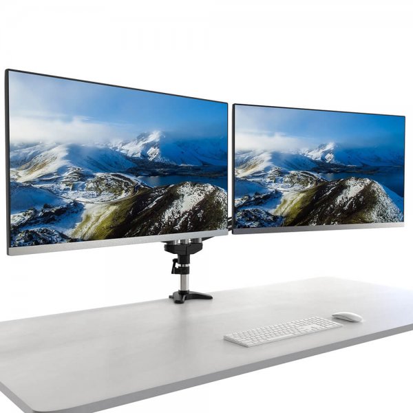 Monitor Arm Duo Aluminium