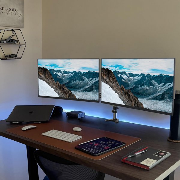 Monitor Arm Duo Aluminium