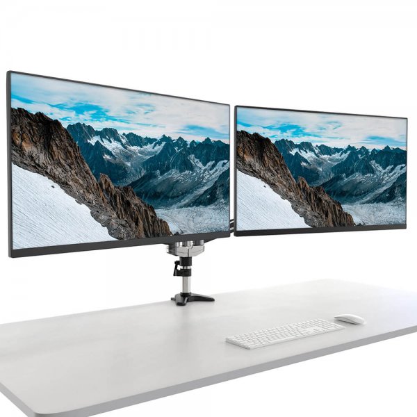 Monitor Arm Duo Aluminium