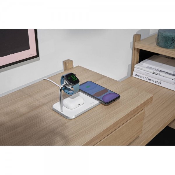 Dual+Watch Aluminium Wireless Charger Vit
