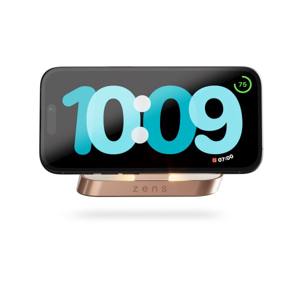 Trådlös Laddare Magnetic Nightstand Charger MagSafe Copper