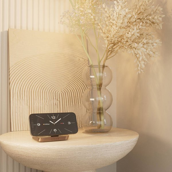 Trådlös Laddare Magnetic Nightstand Charger MagSafe Copper