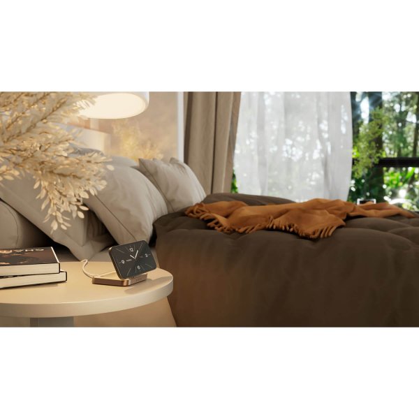 Trådlös Laddare Magnetic Nightstand Charger MagSafe Copper