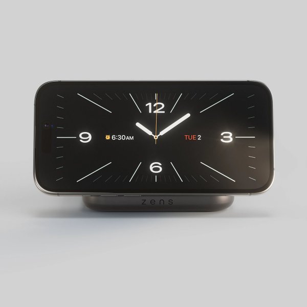 Trådlös Laddare Magnetic Nightstand Charger Qi2 15W Svart
