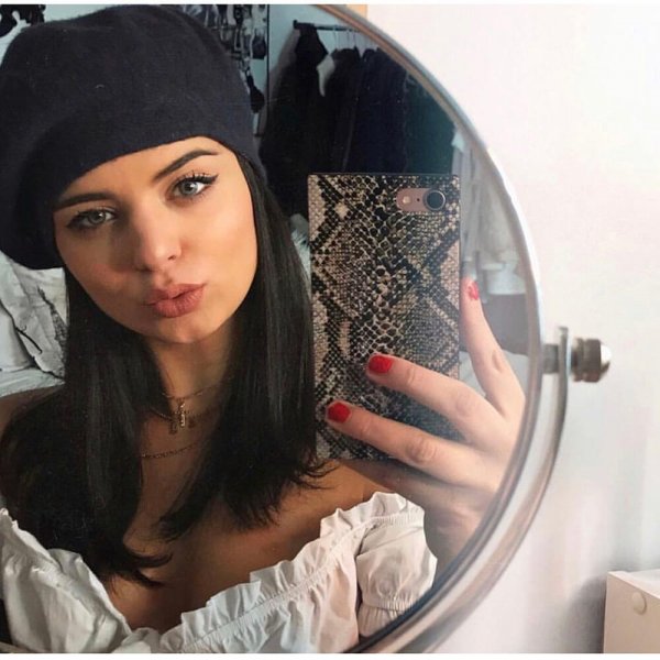 iPhone X/Xs Skal Square Case Python