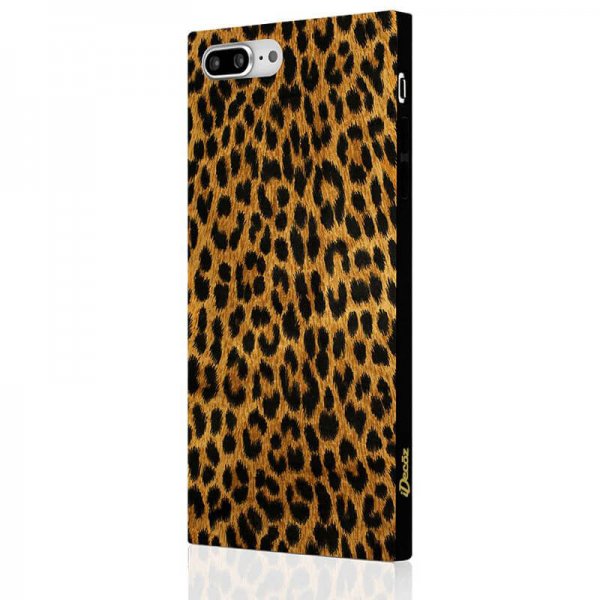 iPhone 7 Plus/iPhone 8 Plus Skal Square Case Leopard