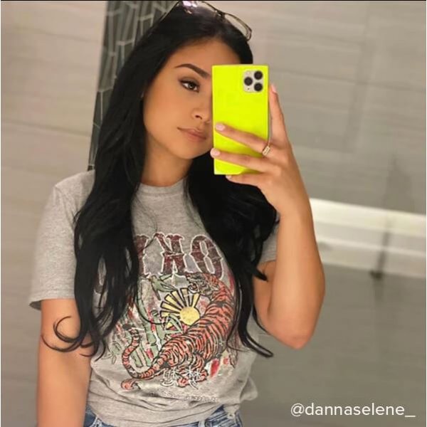 iPhone X/Xs Skal Square Case Neon Gul