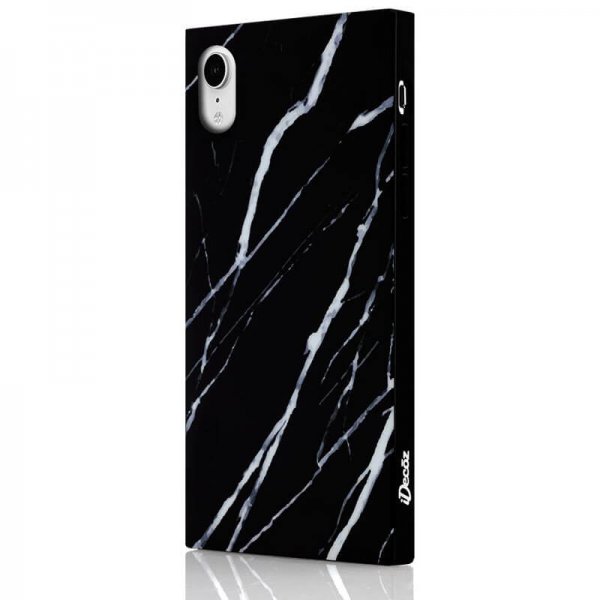 iPhone Xr Skal Square Case Marble Svart