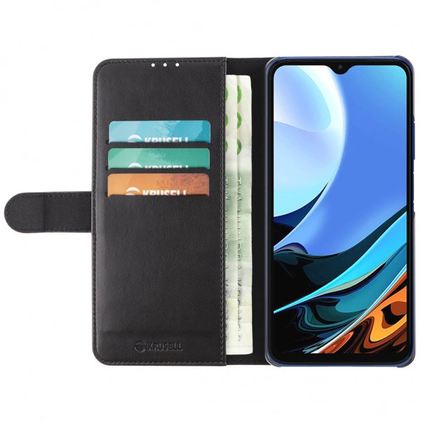 Xiaomi Redmi 9T Fodral PhoneWallet Svart