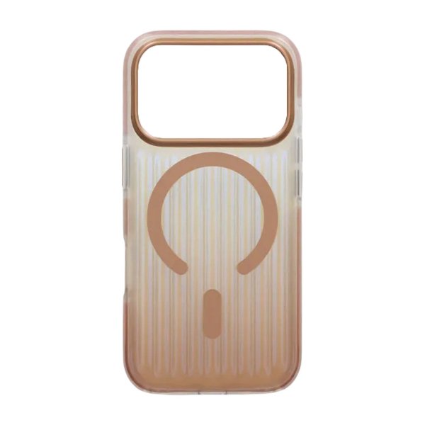 iPhone 17 Pro Max Skal Korrugerad MagSafe Guld