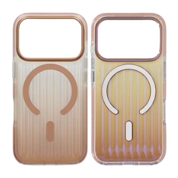 iPhone 17 Pro Skal Korrugerad MagSafe Guld