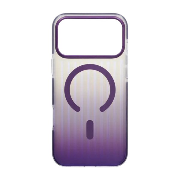 iPhone 17 Pro Skal Korrugerad MagSafe Lila