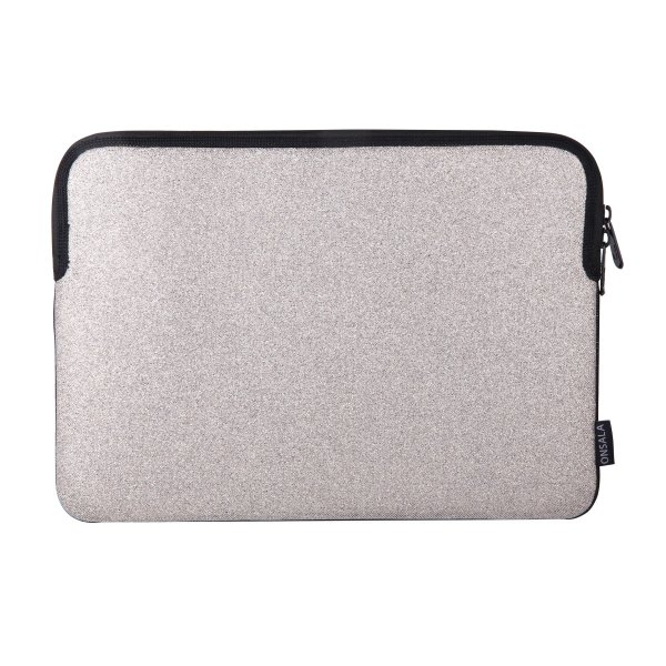 Sleeve Laptopfodral Glitter 14" Silver