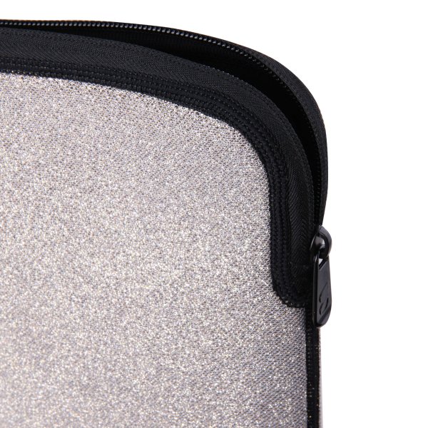 Sleeve Laptopfodral Glitter 14" Silver