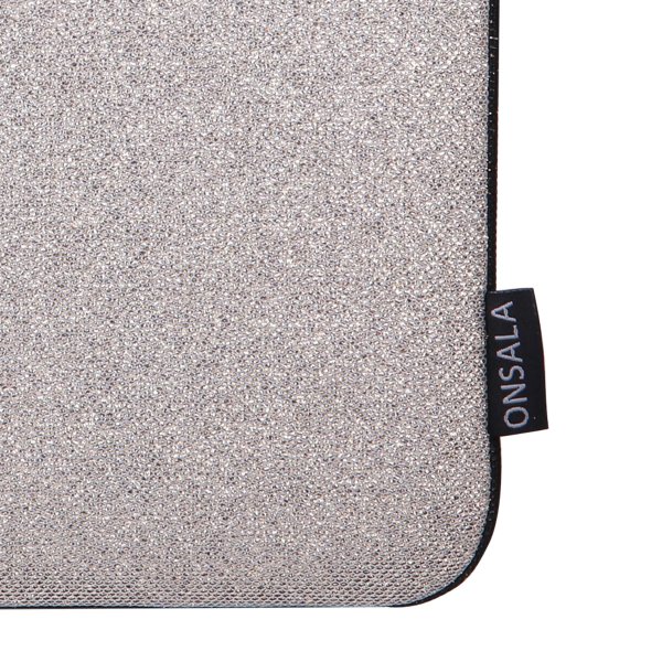 Sleeve Laptopfodral Glitter 14" Silver