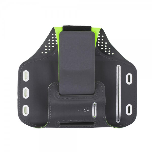 Sportarmband Premium Medium 5.5" Grå/Gul