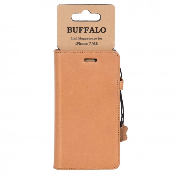 iPhone 6/6S Fodral 2in1 Magnet Case Cognac