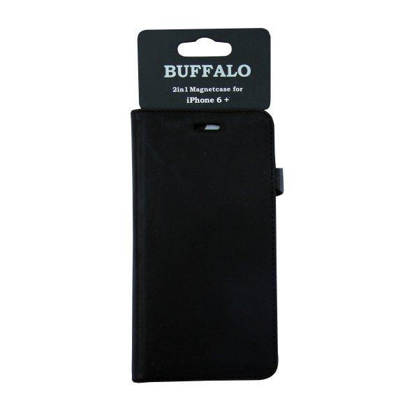iPhone 6/6S Plus Fodral 2in1 Magnet Case Svart