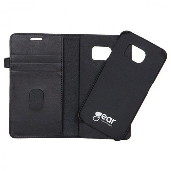 Samsung Galaxy S6 Edge Fodral 2in1 Magnet Case Svart