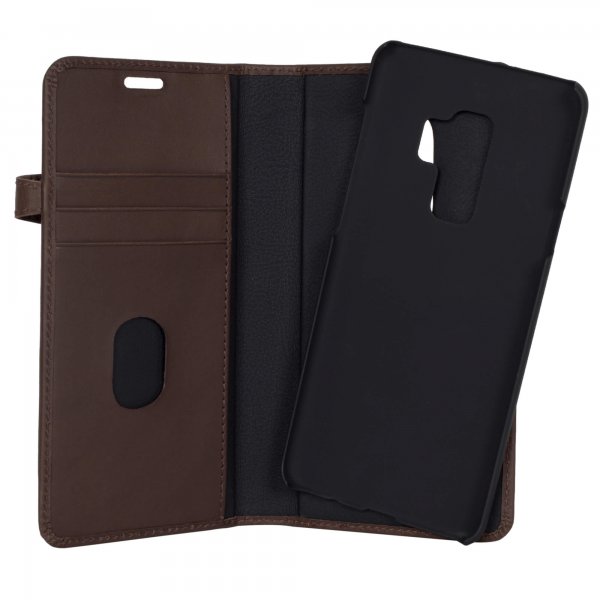 Samsung Galaxy S9 Plus Fodral 2in1 Magnet Case Brun