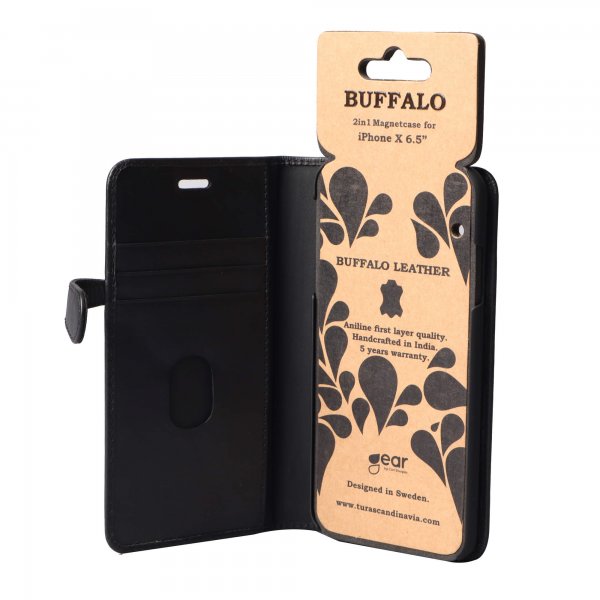iPhone Xs Max Fodral 2in1 Magnet Case Svart