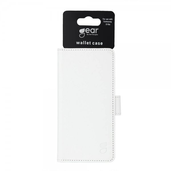 Samsung Galaxy S10E Fodral 3 Kortfack Vit
