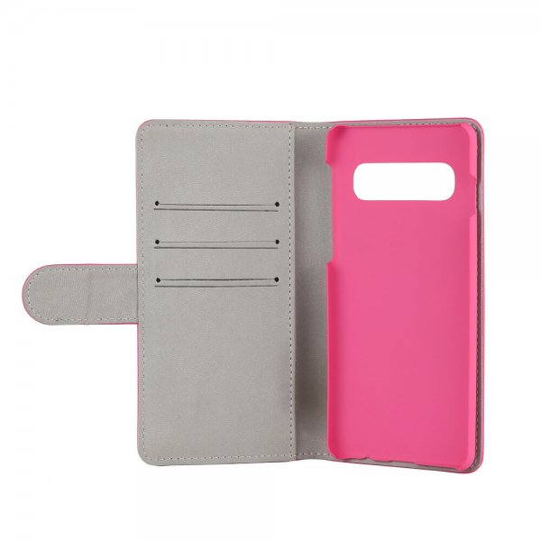Samsung Galaxy S10 Fodral 3 Kortfack Rosa