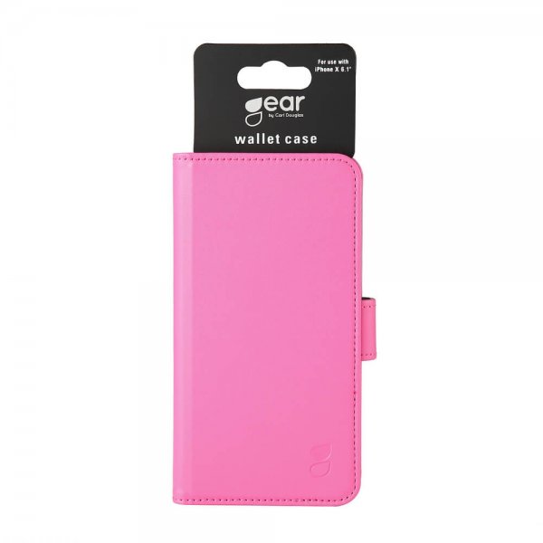 iPhone Xr Fodral 3 Kortfack Rosa