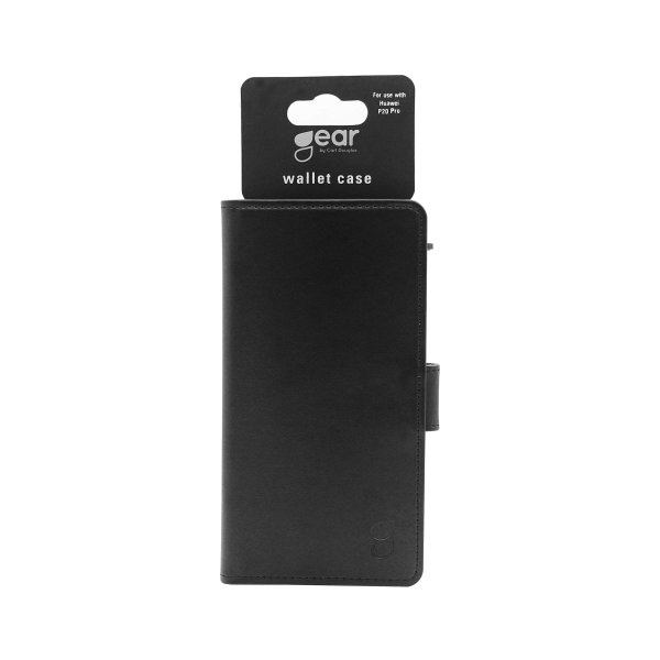 Huawei P20 Pro Fodral 3 Kortfack Svart