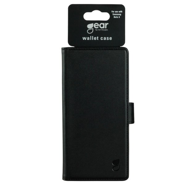 Samsung Galaxy Note 8 Fodral 3 Kortfack Svart