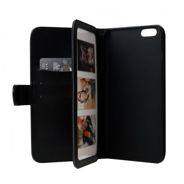 iPhone 6/6S Plus Fodral 7 Kortfack Svart