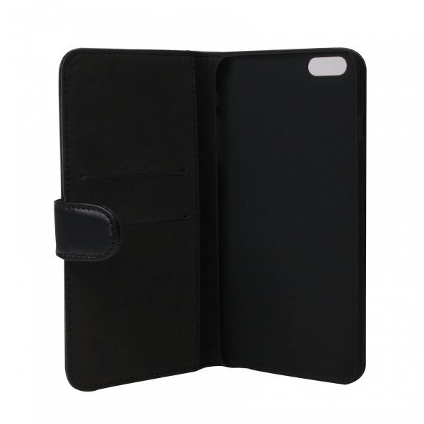 iPhone 6/6S Plus Fodral 2 Kortfack Svart