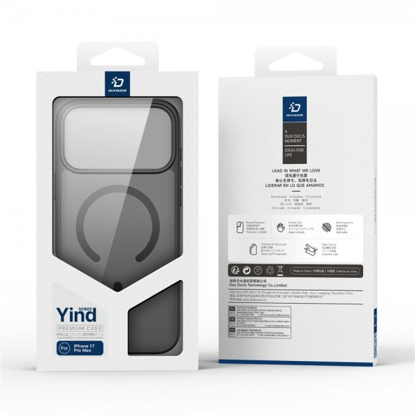 iPhone 17 Pro Skal Yind Series MagSafe Svart