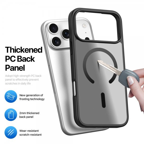 iPhone 17 Pro Max Skal Yind Series MagSafe Svart
