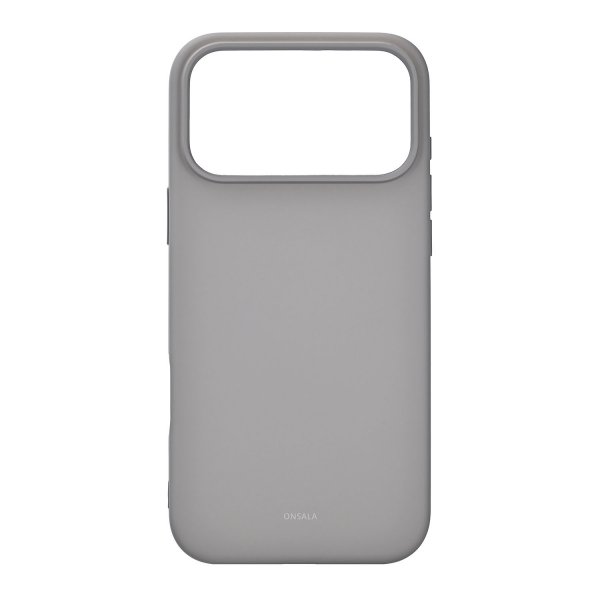 iPhone 17 Pro Max Skal Silikonkänsla Concrete