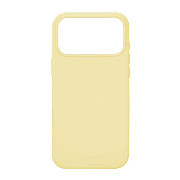 iPhone 17 Pro Max Skal Silikonkänsla Lemon