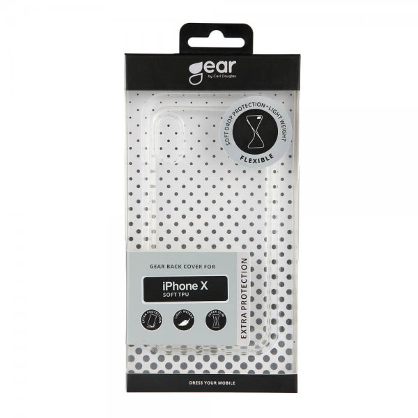 iPhone X/Xs Skal TPU Transparent