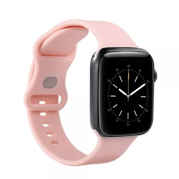 Apple Watch 44/45/46mm/Apple Watch Ultra Armband Silikon Rosa