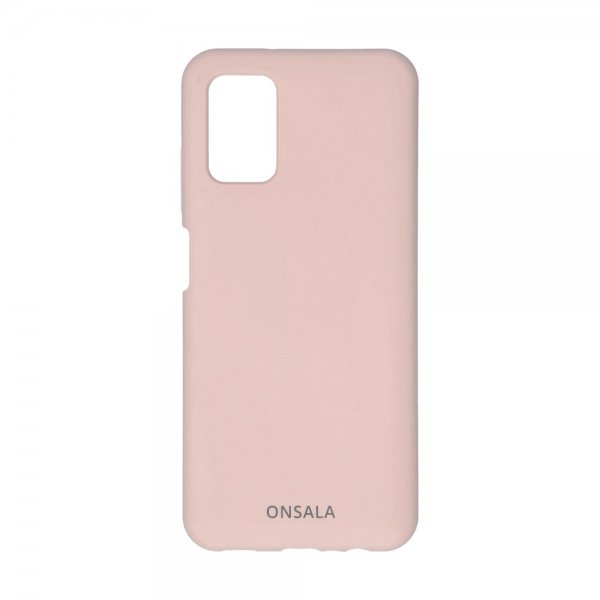 Samsung Galaxy A03s Skal Silikon Sand Pink